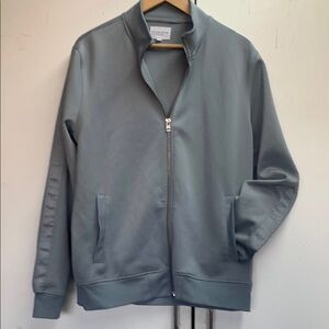 Five Four Gray Zip Up Sweater Athletic Style